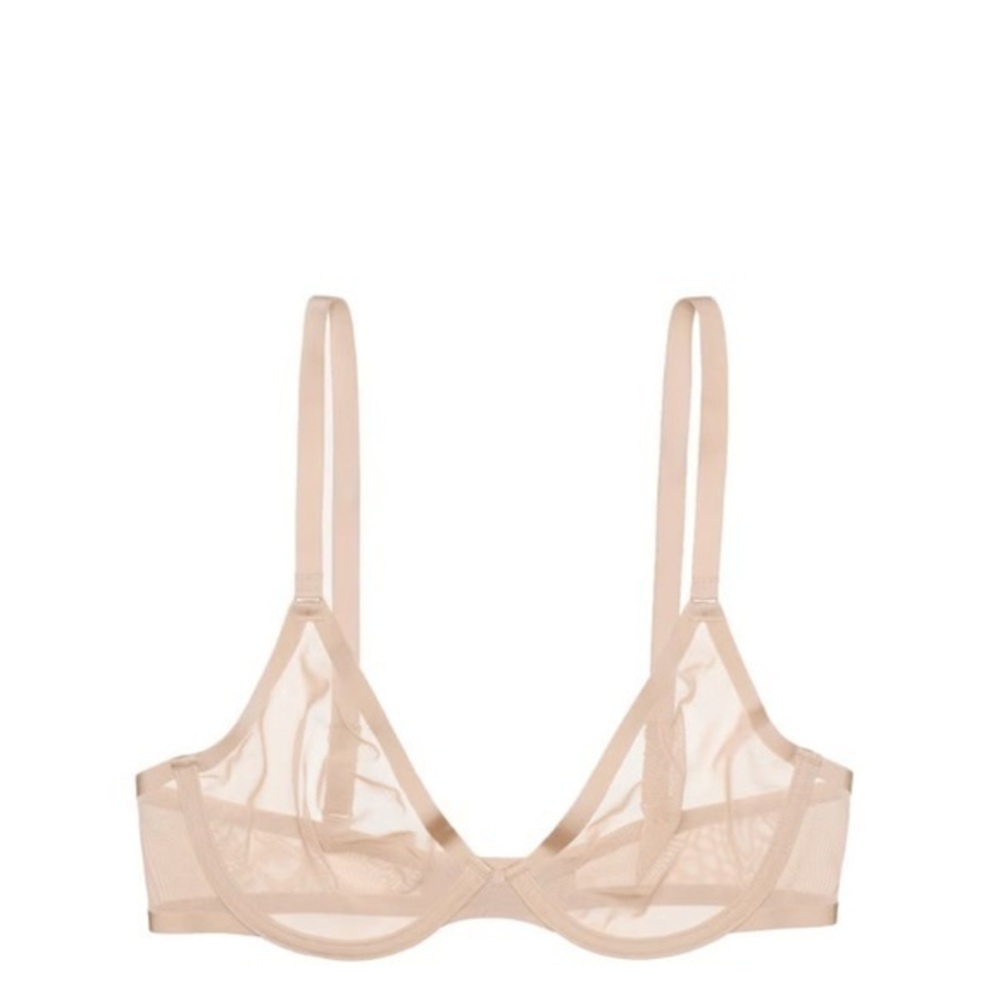 Cuup The Plunge Mesh Bra 34B